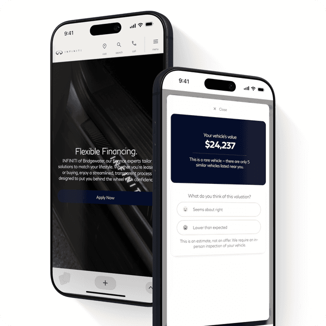 Infiniti tools interface