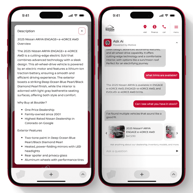 Nissan USA AI features