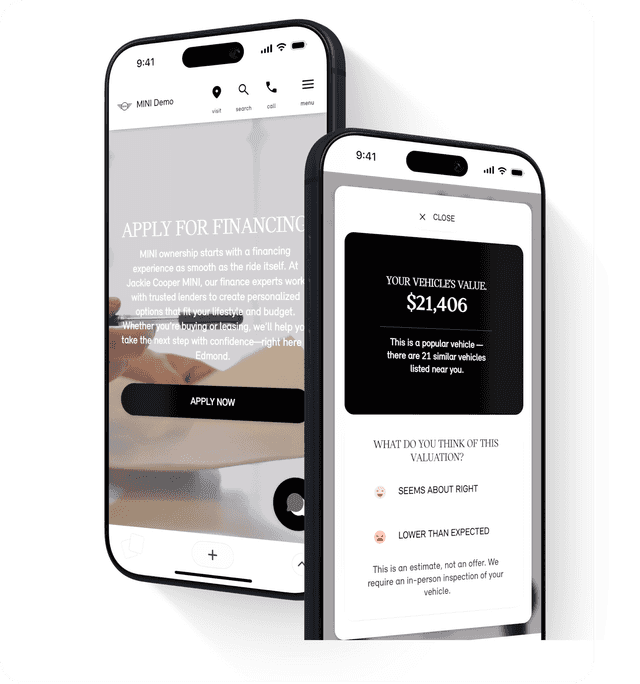 MINI USA tools interface